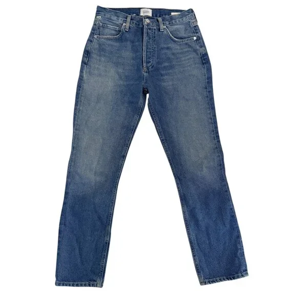 Citizens of Humanity Revolve NEW Charlotte High Rise Straight Jeans size 26 - Picture 2 of 11